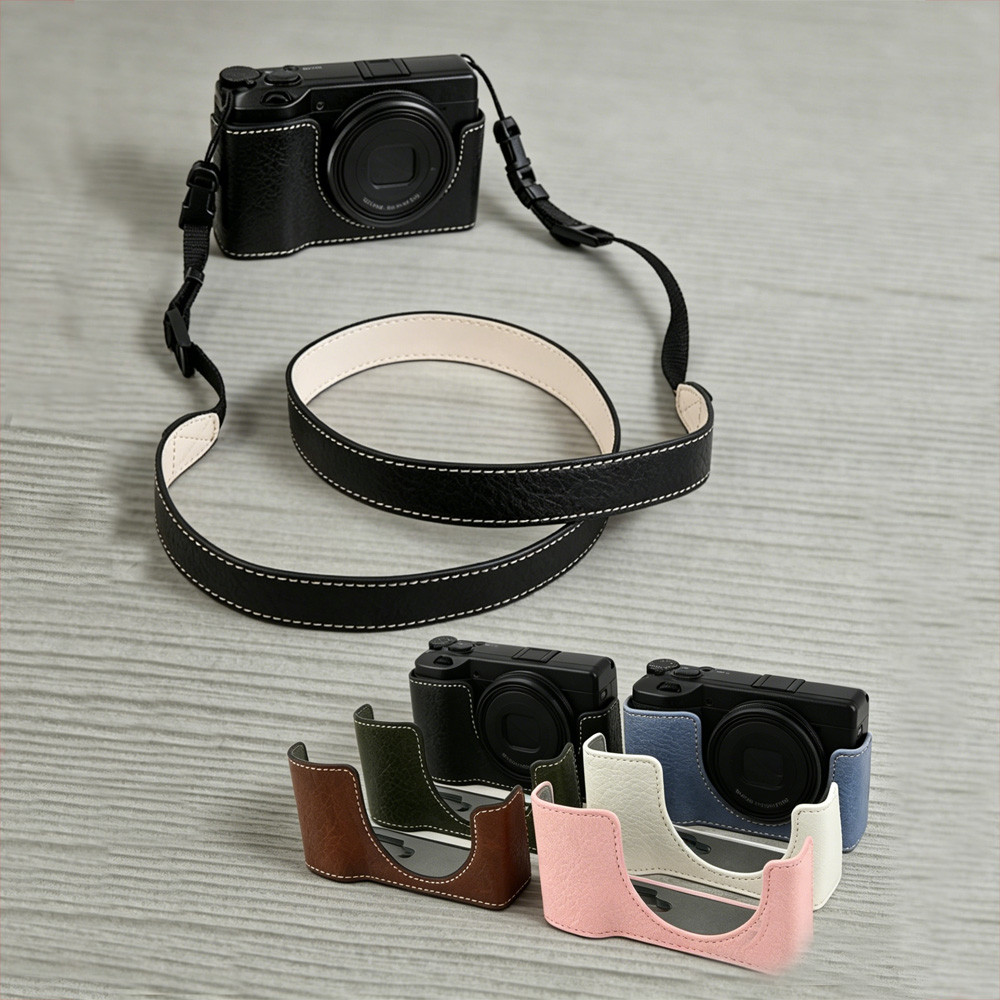 GRIV PU หนังกล้องกระเป๋า Protector สําหรับ Ricoh GR4 GRIV GR3 GRIII GR3X GRIIIX สายคล้อง