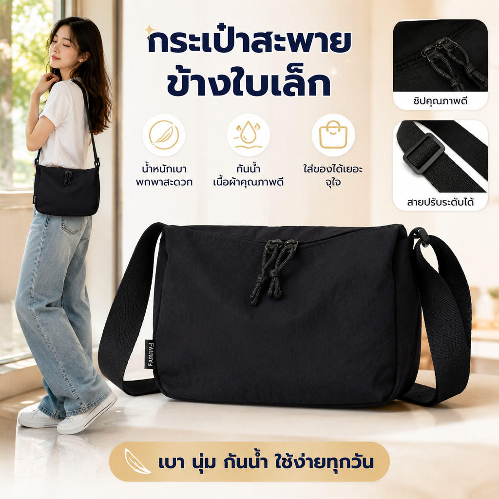 【มีสินค้าพร้อมส่ง】กระเป๋าผ้าแคนวาส ใบใหญ่ สไตล์สปอร์ต ใส่ได้ทั้งชายหญิง แข็งแรง ทนทาน