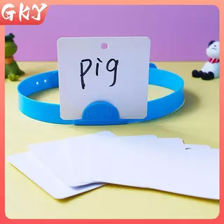 GKY Qui คําถามเกมคอสเพลย์ Props ห้องเรียนครอบครัว Party เกมกระดานของเล่นเพื่อการศึกษา GKY