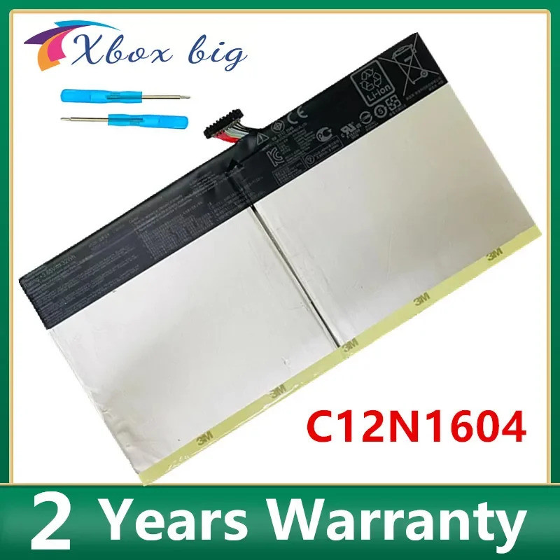 ใหม่ C12N1604 แบตเตอรี่แล็ปท็อปสําหรับ ASUS Transformer Book T101 HA3D T101HA3E T101HA3K T101HA 0B20