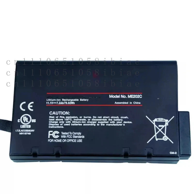 ME202C สําหรับ VS2 VM4 VM6 VM8 VM3 VS3 V24E M6 แบตเตอรี่เครื่องช่วยหายใจจอภาพ