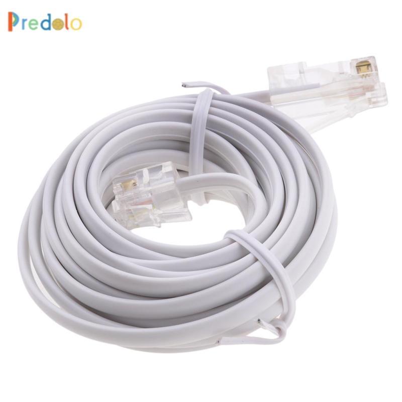 [zegpubc] Cable : Patch Network Cable / Networking Cable, to RJ11, สายโทรศัพท์ ADSL สี่พิน