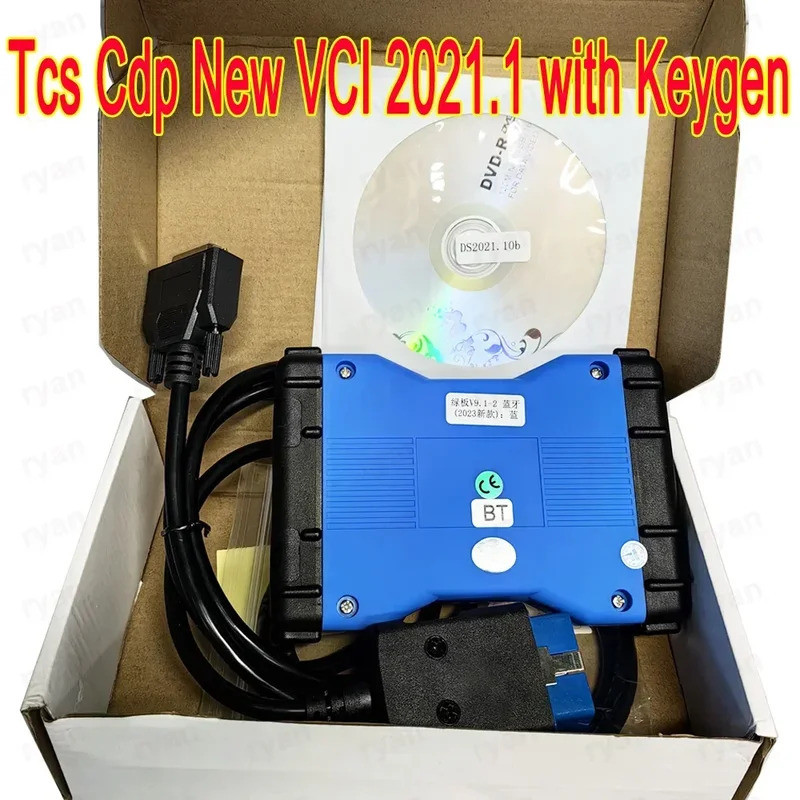 ใหม่ AK DS150 E พร้อมบลูทูธฟรี Keygen V2021.11 สําหรับ Delp DS150E BT auto com OBD2 รถยนต์รถบรรทุก O