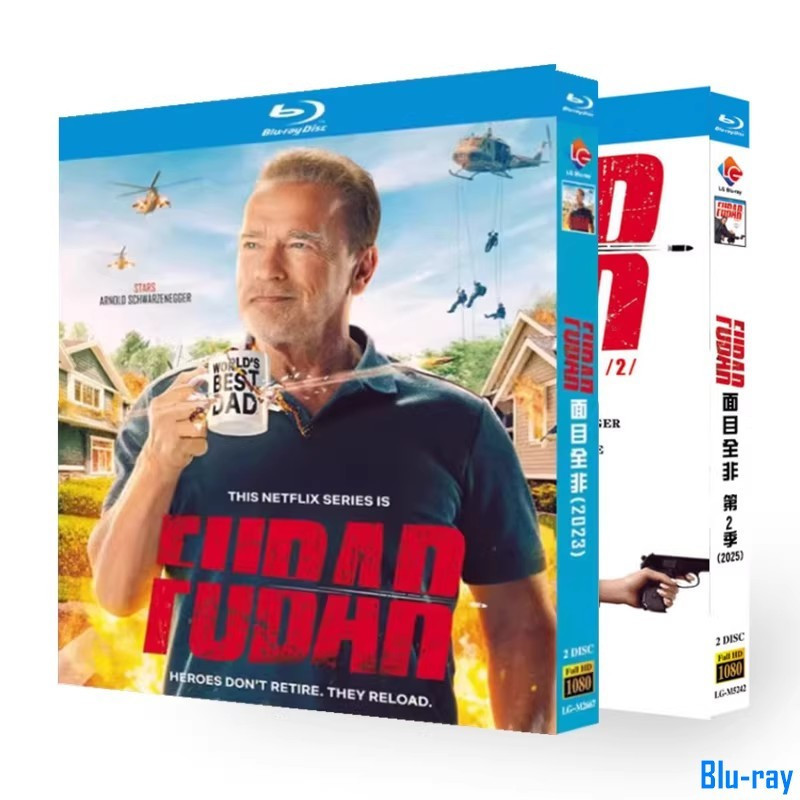 [BRAND NEW SEALED] ละครอเมริกัน FUBAR ซีซั่น 1-2 (2023-2025) กล่อง Blu-ray 4 แผ่น