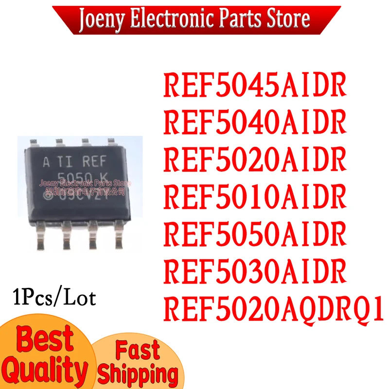 5PCS REF5045AIDR REF5040AIDR REF5020AIDR REF5010AIDR REF50AIDR REF5030AIDR REF5020AQDRQ1 SOP ชิป ic