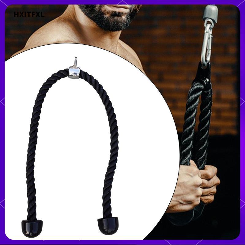 [hxitfxl] Tricep Rope 55 นิ้ว Anti Slip Multifunctional Chin up Bar Cable สิ่งที่แนบมาสําหรับ