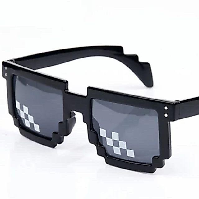 แว่นthug life แฟชั่น 8 bit pixel pixelใหญ่