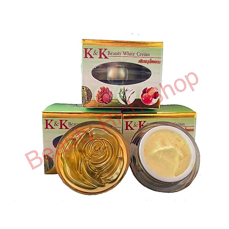 💞(6กระปุก)ครีมสมุนไพรรวม K&K Beauty white cream