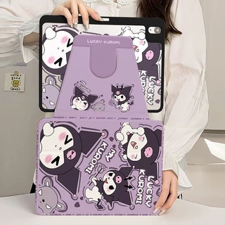 ⚡พร้อมส่ง⚡เคสไอแพด Gen10 Gen12 Gen11 Air8 11/13 ที่ใส่ปากกา คุโรมิ เคสiPadหมุน 360°Air7 Air6 Gen9/8