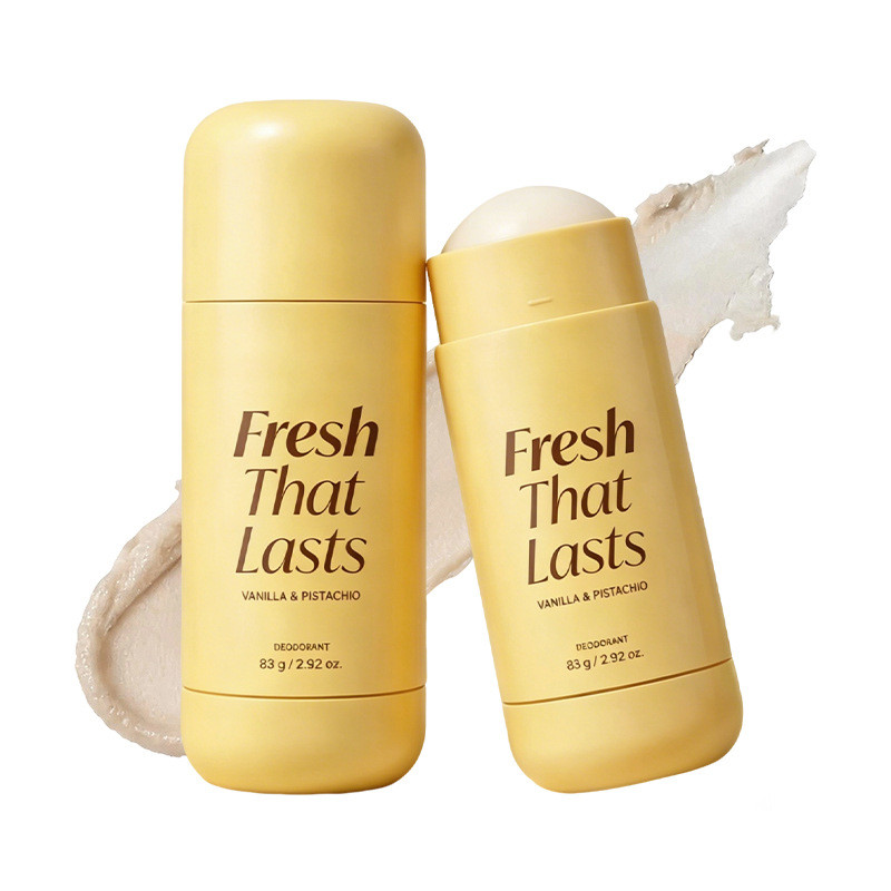 Vanilla Pistachio Underarm Deodorant Stick 83g, Aluminium Free Long Lasting Fresh Antiperspirant, Brightening Underarm Deodorant with Kojic Acid Niacinamide Vitamin C, Gentle Low Ir