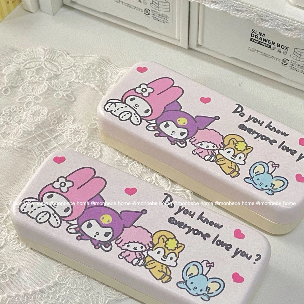 กล่องใส่แว่น กล่องแว่นตา ลายซานริโอ พกพาสะดวก สินค้าพร้อมส่ง!!!