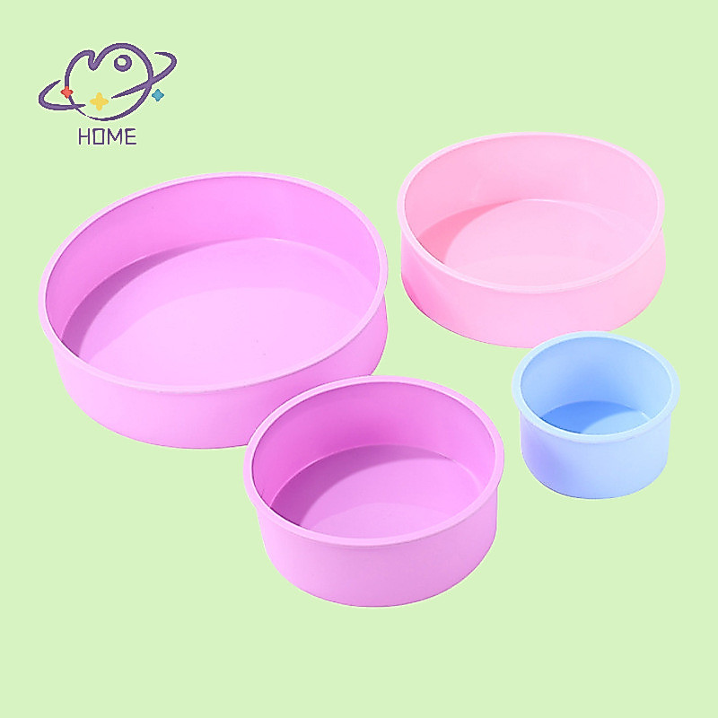 [mayhome] 1 PC แม่พิมพ์ทรงกลมซิลิโคนถาดอบเค้กขนาดเล็ก DIY Mousse Fondant กระบอก Mould สําหรับขนมเยลลี่ครัวเครื่องมือ {TH}