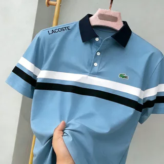สไตล์ธุรกิจลําลอง, เสื้อผ้าหน้าร้อน, ผ้าระบายอากาศได้ดี ใส่สบาย, เสื้อโปโลแขนสั้นผู้ชายขนาดใหญ่