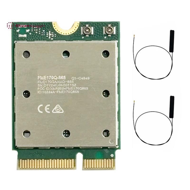 สําหรับ WiFi 7 QCNCM865 WI-FI 7 BT Combo โมดูลบลูทูธ 5.3 สูงสุด 5.8 Gbps 4K QAM Wi-Fi 7 Wi-Fi 6E Wi-