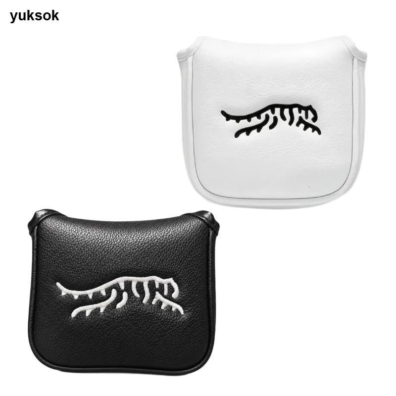 Yuksok Golf Mallet Putter Cover Breathable Club Headcover อุปกรณ์กอล์ฟสําหรับ Park Golf Tournament