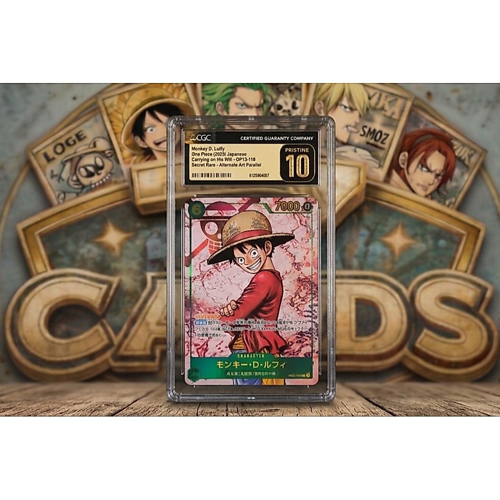 ONE PIECE CARD CGC10