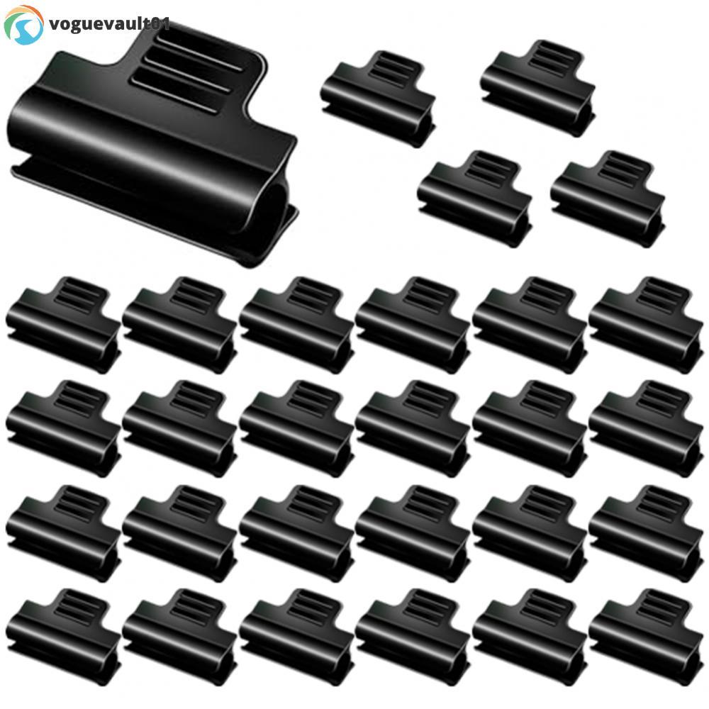 Garden Hoop Black Design Garden Clips PVC Plastic Pcs Threaded Design Pipes
