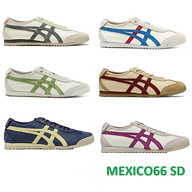 Onitska MEXICO66 SD รองเท้ากีฬาผู้ชายผู้หญิงรองเท้าลําลอง 1183C015