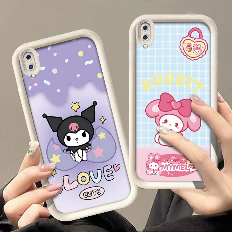 เคส vivo y91c เคส vivo y1s ฝาครอบป้องกันการกระแทกที่ทนทานสําหรับรุ่นคู่