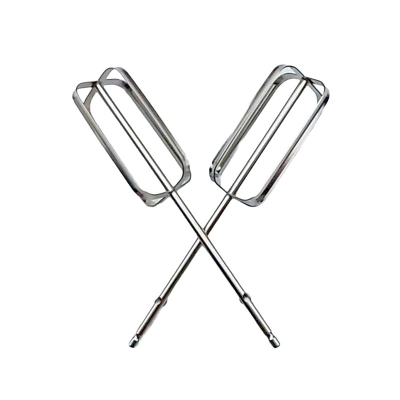 2Pcs Hand Mixer Attachment Stainless Steel Beaters Replacement for Hand Mixer