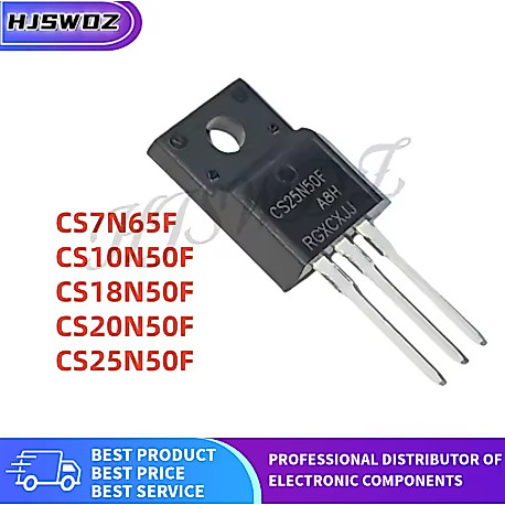 1-5PCS ใหม่ CS7N65F CS10N50F CS18N50F CS20N50F CS25N50F TO-220F MOS FET Field effect หลอดในสต็อก