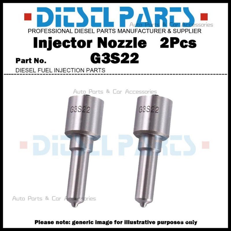 2 ชิ้นดีเซล Common Rail หัวฉีดน้ํามันเชื้อเพลิงหัวฉีดเคล็ดลับ G3S22 สําหรับ Caterpillar C7.1 C6.6 37