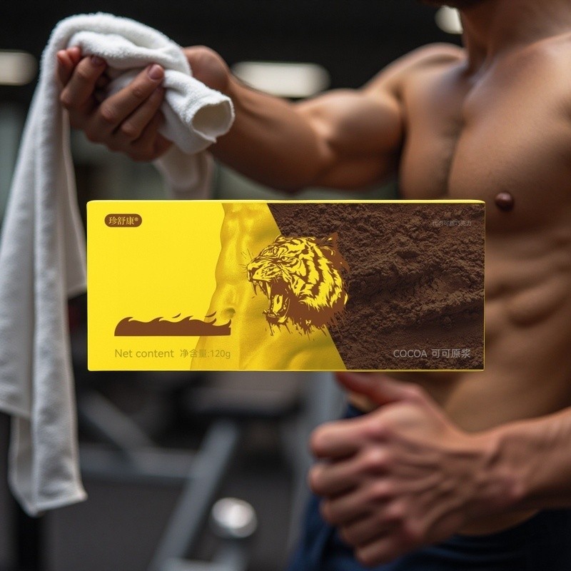 Men Highly Concentrated Pure Cocoa Butter Energy Chocolate Vitality Enhanced Version Dark Chocolate/