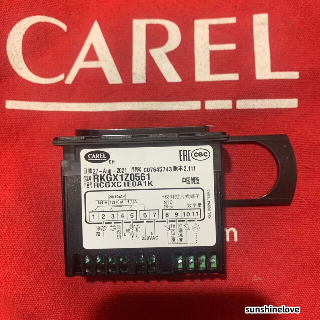 CAREL เทอร์โมสตัท RKGX1Z0561-RCGXC1E0A1K ใหม่เอี่ยม