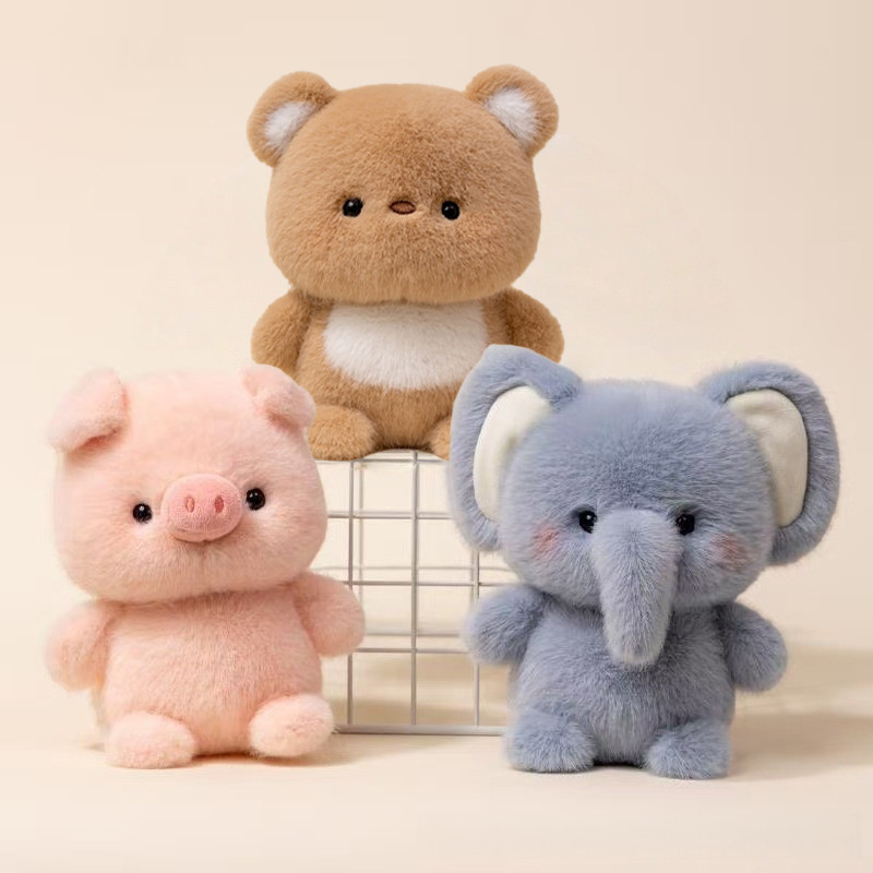 COD🔥ตุ๊กตาน่ารัก 15cm นุ่มและน่ารัก สามารถตกแต่งโต๊ะ ของเล่นตุ๊กตา ของเล่นเด็ก  ของขวัญวันเกิด