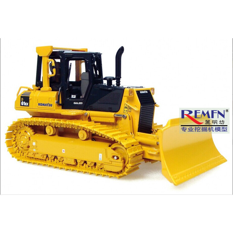 Komatsu D61EX Track Dazer Komatsu Dozer รถวิศวกรรมโลหะผสมรุ่น UH8000 1: 50