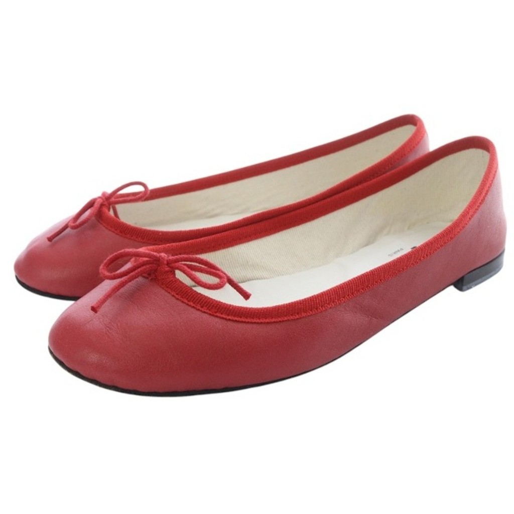 Repetto Ballet Shoes Red Direct from Japan Secondhand