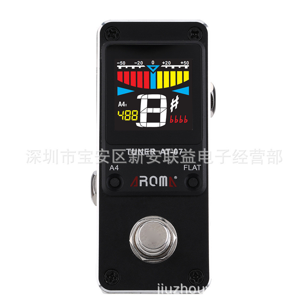 ขายตรงจากโรงงาน AROMA AROMA AT-07 TUNER กีตาร์ไฟฟ้าเบสไฟฟ้าเหยียบ TUNER TUNER