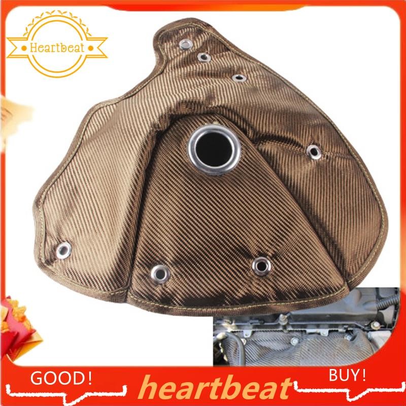 รถไทเทเนียม Turbine Cover Turbo Heat Shield สําหรับ Mini R55 R56 1.6T N14 N18 Turbocharger ความร้อนห