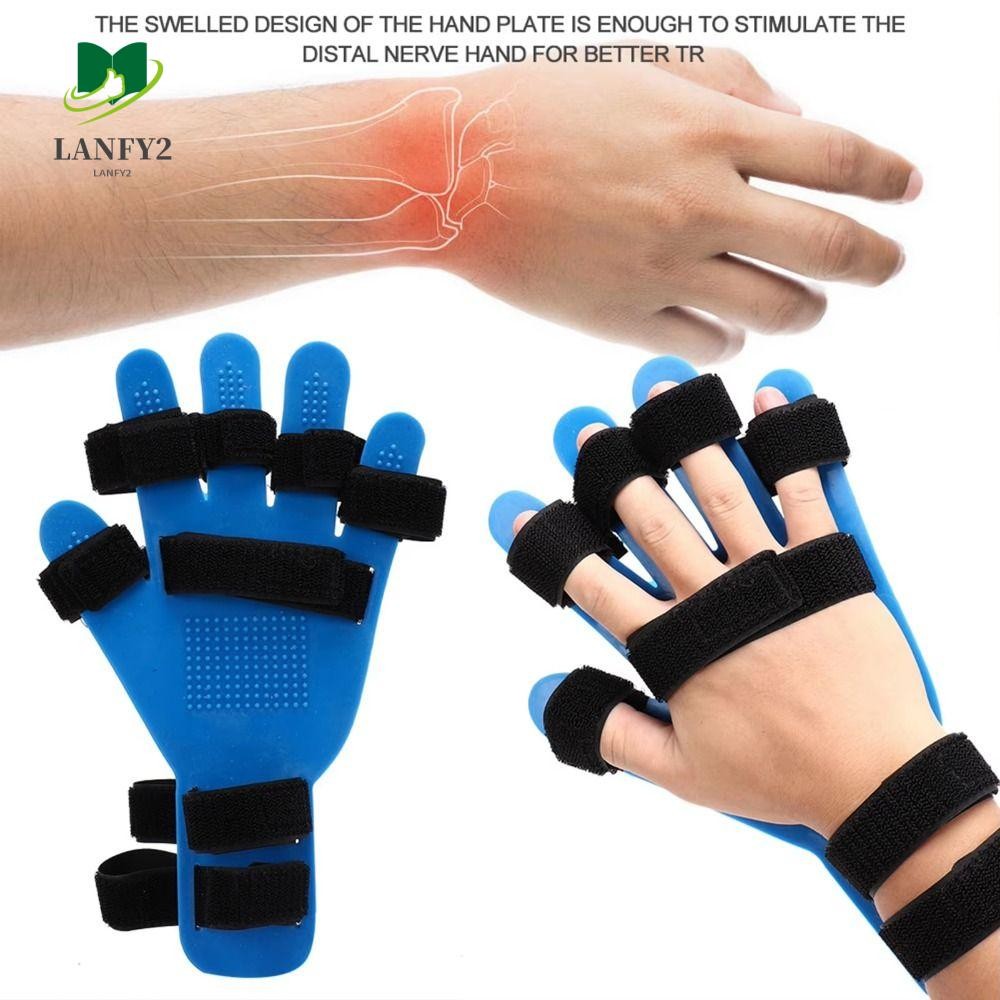 ALANFY อุปกรณ์ดูแลนิ้วมือ Orthotics, สtrengthening และการฟื้นฟู Hemiplegia, เหมาะสำหรับผู้ที่เป็นโรคหลอดเลือดสมอง