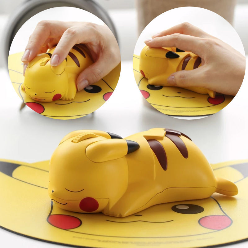 สินค้าใหม่ พร้อมส่ง เกาหลี Pikachu USB Mouse Pokémon Mouse Mouse Mouse BOKEMON20250902