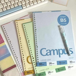 Kokuyo กระดาษทรงสี่เหลี่ยม ใบไม้ ขนาด A5 B5 30 แผ่น