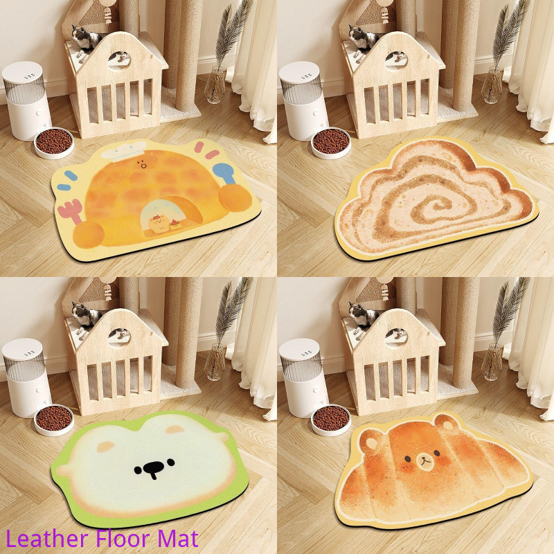 พรมปูโต๊ะอาหาร PVC ลายการ์ตูนน่ารัก สวมใส่ง่าย ป้องกันการลื่นในบ้าน