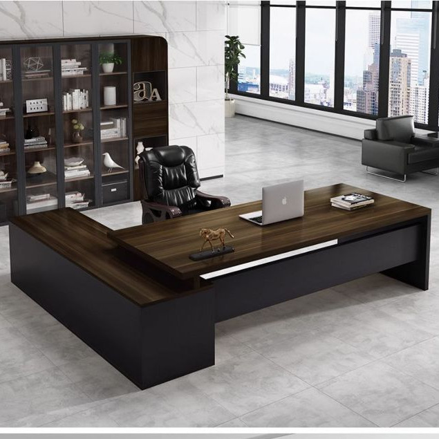 Boss Desk Executive Stylish Minimalist Manager Supervisor