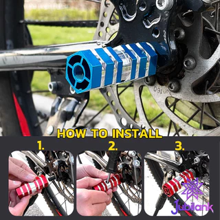 J.B ที่พักเท้าจักรยาน อลูมิเนียมอัลลอยด์ 7*2.3cm Bike Accessories