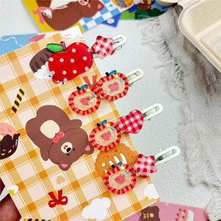 กิ๊บติดผม Apple Jelly Bangs สำหรับตกแต่งทรงผมอย่างน่ารัก