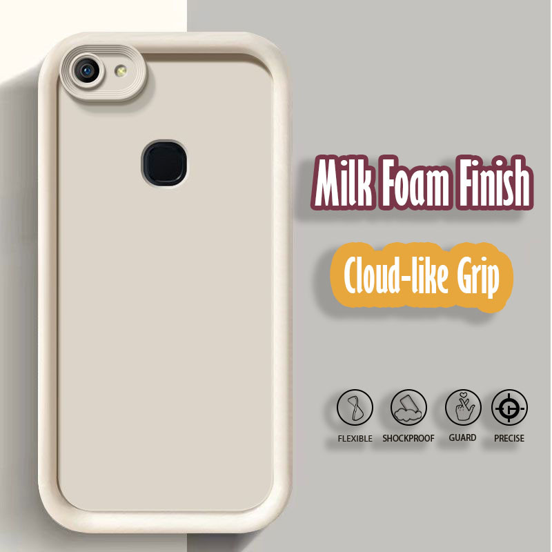 Vivo V7+ V7 Plus 1716 1850 Y79A สบู่ที่เหมาะกับผิวป้องกันกล้องซิลิโคนอ่อนนุ่ม Fine Matte ป้องกันลายนิ้วมือเคสโทรศัพท์