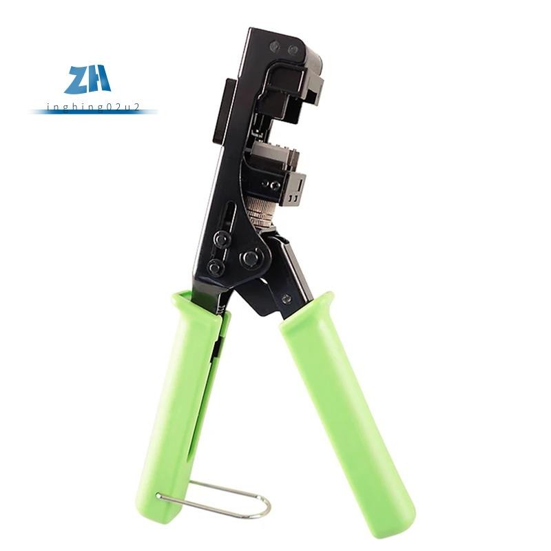 CAT5/5e และ CAT6/6A Jack Punch Down Tool, มุม 90 องศา, อะแดปเตอร์การกําหนดค่าที่รวดเร็ว