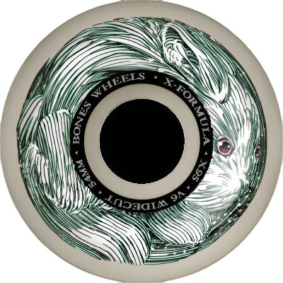 Bones X-Formula Money Bunny Widecut V6 95A Skateboard Wheels 56mm