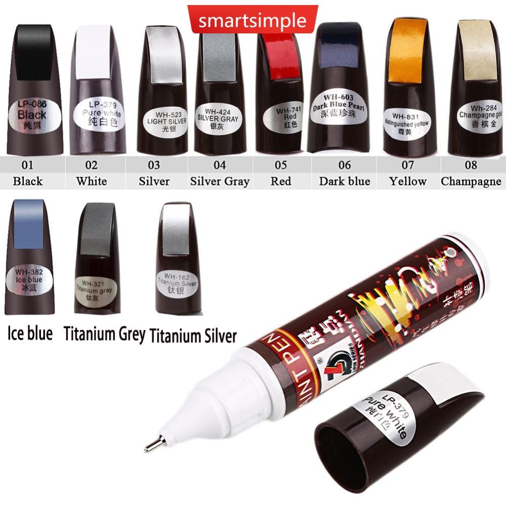 SMARTSIMPLE 1 PC Professional รถซ่อมสีปากกากันน้ําใสรถ Scratch Remover ภาพวาดปากกา M2U4