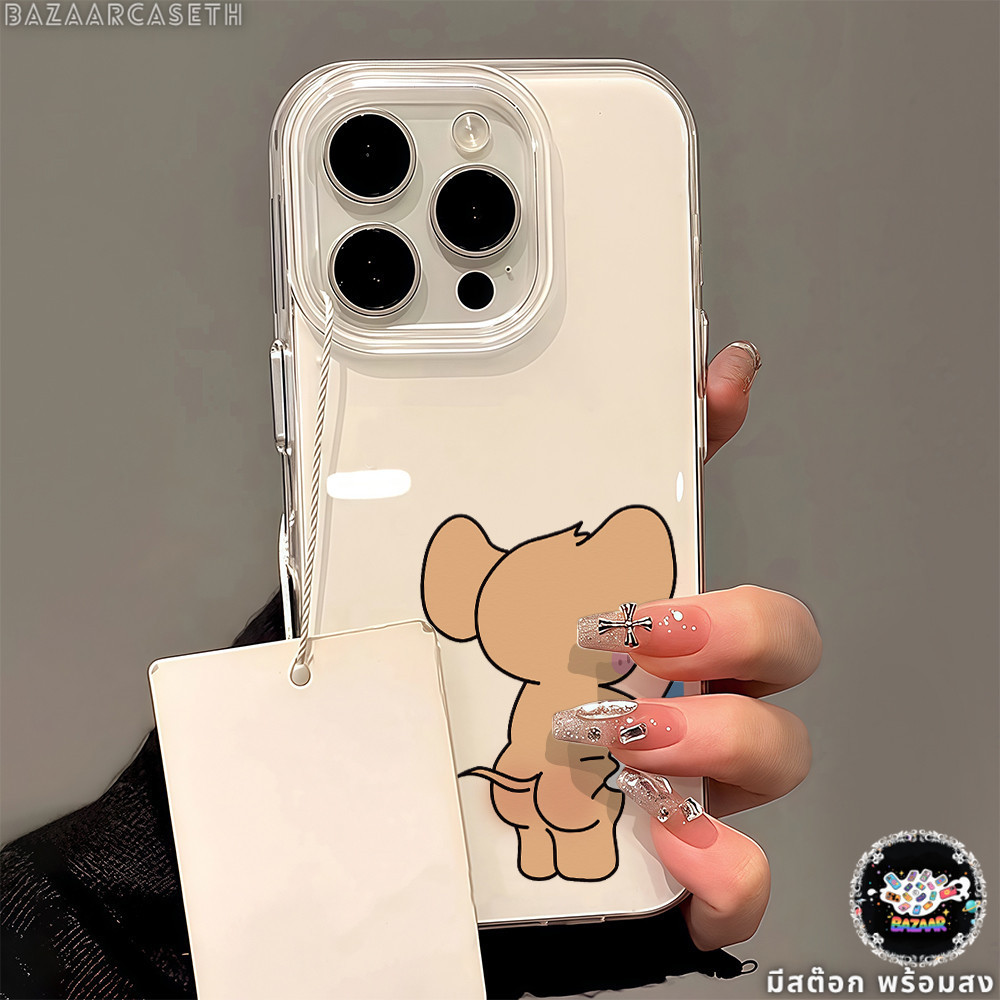 จัดส่งในพื้นที่ เคสครีมIMD น่ารัก ภาพเคลื่อนไหวการ์ตูน ForVIVO Y20 Y1S Y91C Y93 Y50 Y02 4G Y27 Y77T 