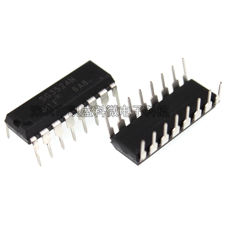 In-line SG3524N SG3524 DIP-16 Dual-way ปรับ PWM ชิปควบคุมในประเทศยี่ห้อใหม่