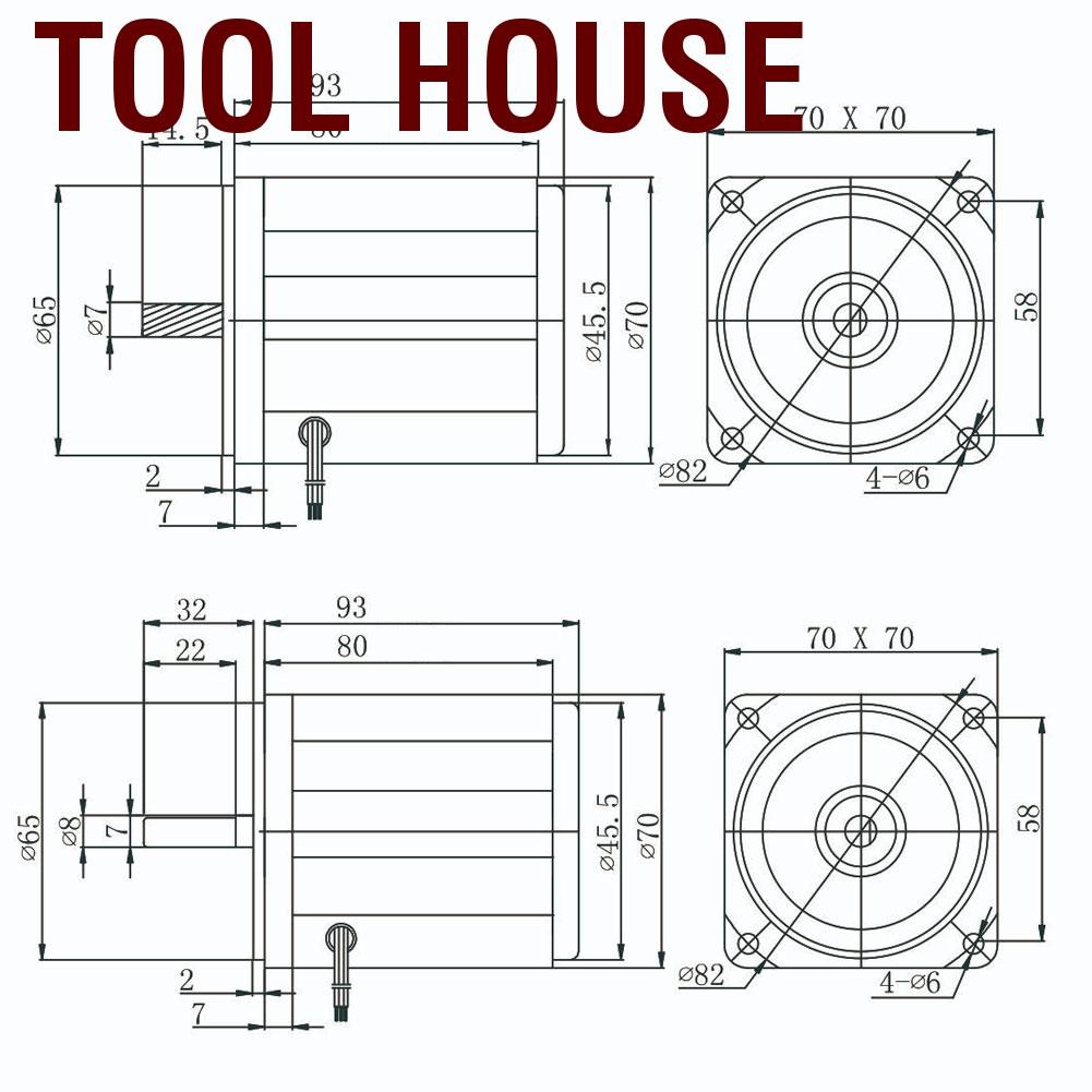 Tool House 220V AC Geared Motor 15W 3IK15GN C SET SPEED GERIN BOX อัตราส่วน 50K อัตราส่วนการลดลง 50K