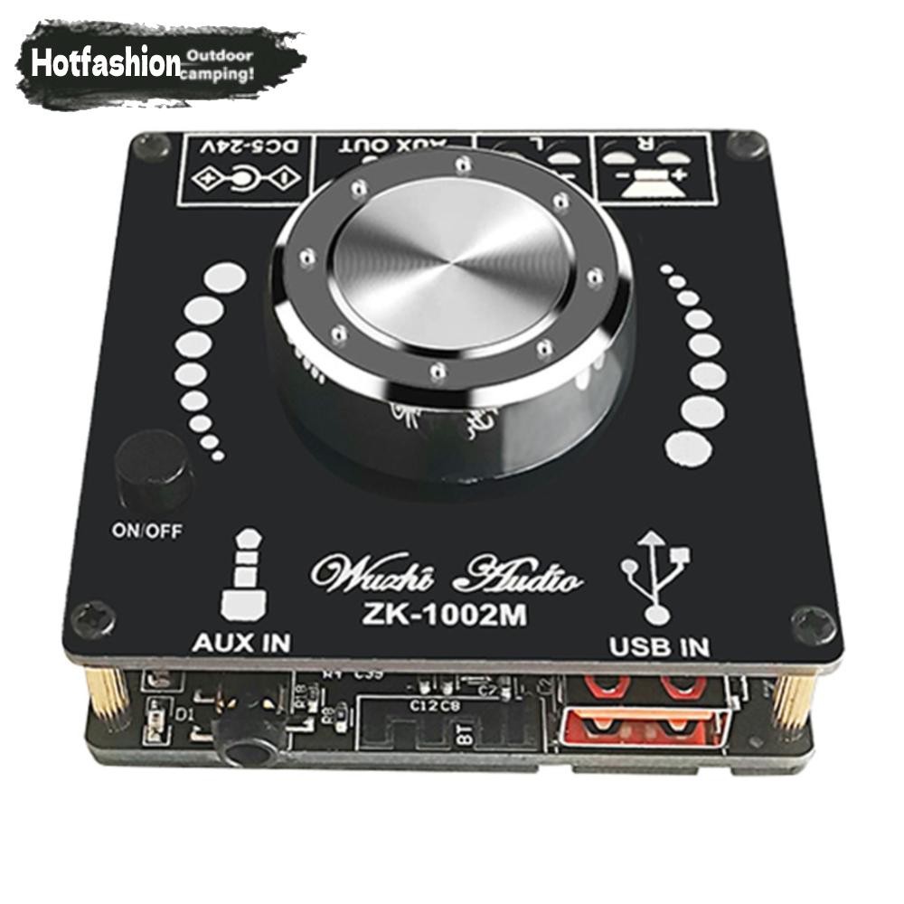 ZK-1002M 2x100W บอร์ดแอมป์ขยายเสียงดิจิตอลไฮไฟที่รองรับบลูทูธ