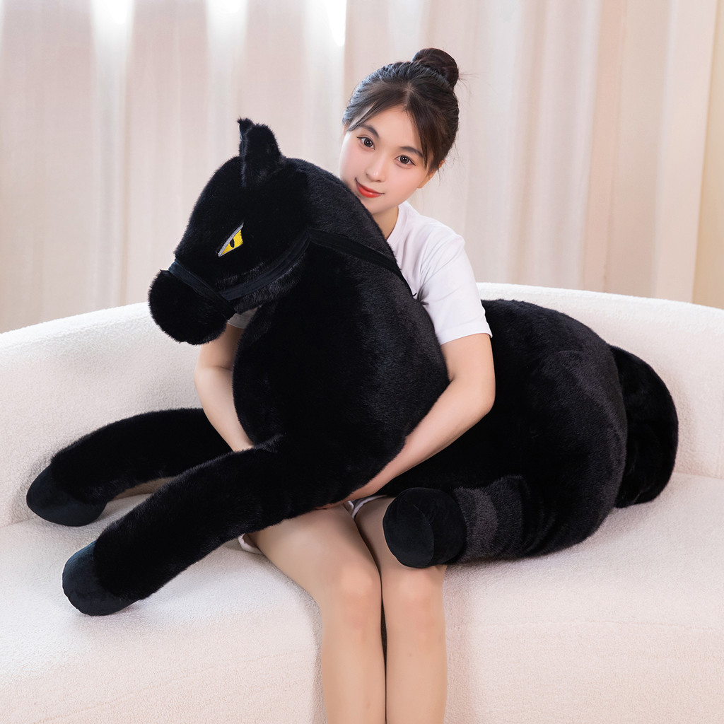 ตลกโกหกม้าของเล่นตุ๊กตาโซฟาใหญ่หมอนการ์ตูนสัตว์ของขวัญตุ๊กตาตุ๊กตาของขวัญวันเกิดเด็ก