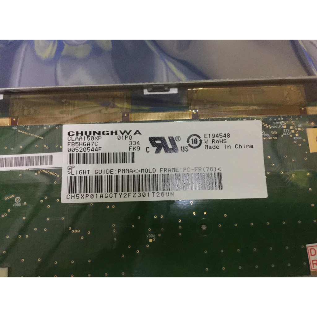 ยี่ห้อใหม่ 50 ซม.จีน CLAA150XP01 CLAA150XP01Q CLAA150XP01PQ Ready Stock